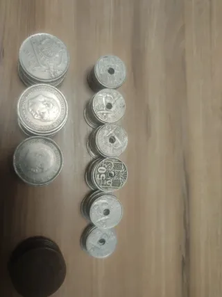 Lote de monedas de pesetas