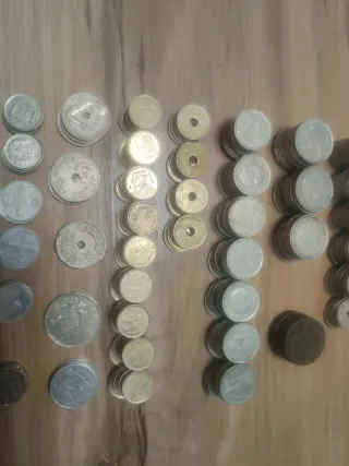 Lote de monedas de pesetas