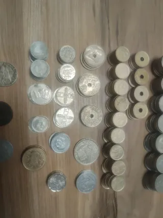 Lote de monedas de pesetas