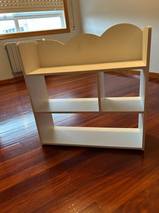 Estantería infantil nube blanca