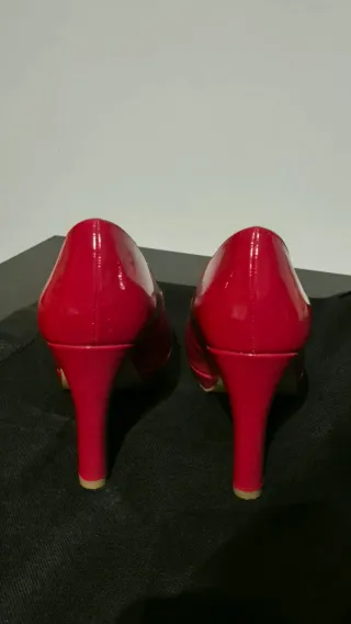 Zapatos de tacón S.Oliver rojos talla 39