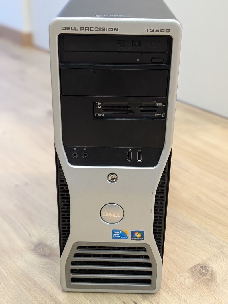 Ordenador Dell  T3500 ordenador + Monitor Dell afbeelding 4