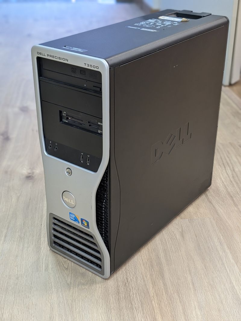 Ordenador Dell  T3500 ordenador + Monitor Dell afbeelding 5