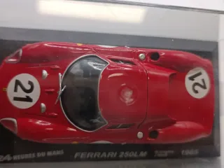 Modellino Ferrari 250LM 24h Le Mans 1965
