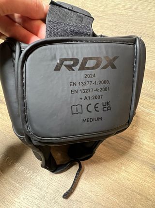 RDX Casco Boxeo/MMA Maya Hide Talla M