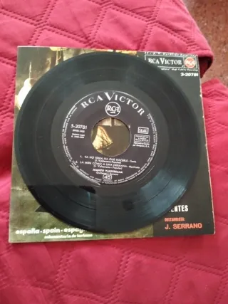 Disco Vinilo Juanito Valderrama - Saeta