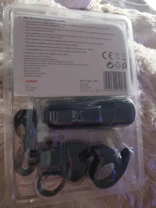 Set Luces LED Crivit para Bicicleta