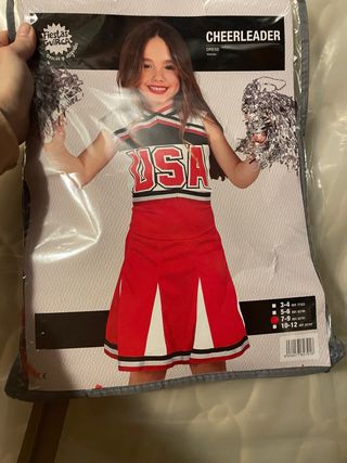 Disfraz Animadora USA Talla 7-9