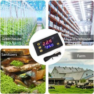 Termostato Digitale W3230 12V 20A Sonda