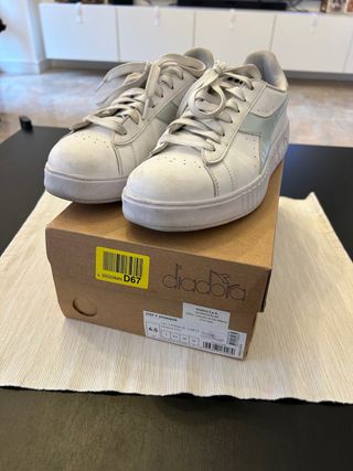 Scarpe Diadora donna bianche argento taglia 40
