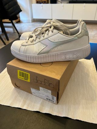 Scarpe Diadora donna bianche argento taglia 40