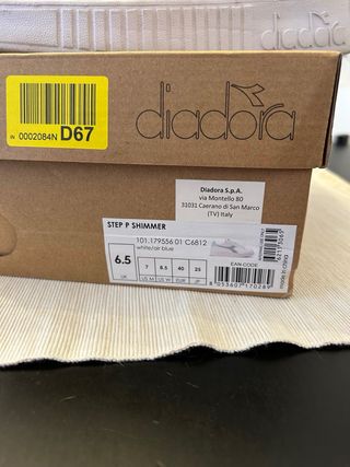 Scarpe Diadora donna bianche argento taglia 40