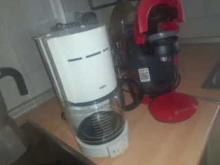Cafetera Braun y Tassimo