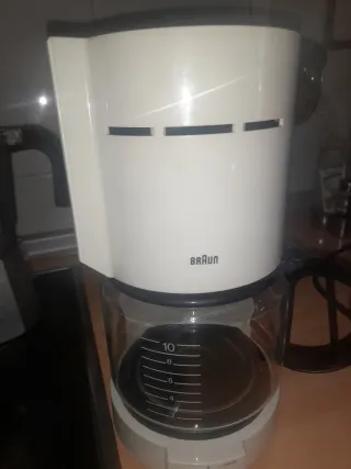 Cafetera Braun y Tassimo