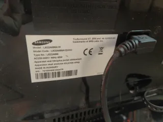 Monitor TV Samsung Nero