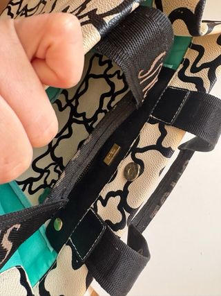 Bolso Tous Original Beige y Negro