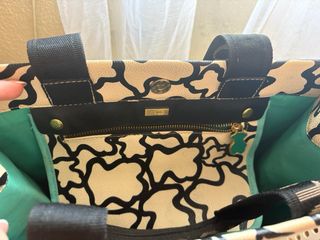 Bolso Tous Original Beige y Negro