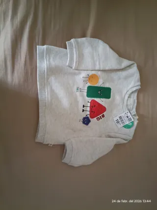 Sudadera infantil formas geométricas