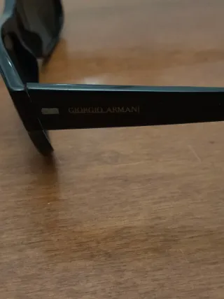 Occhiali da sole vintage Giorgio Armani neri
