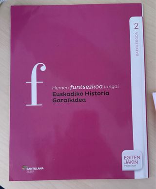 Libro "Euskadiko Historia Garaikidea"