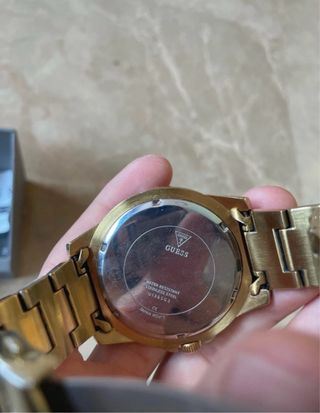 Reloj Guess Dorado Hombre