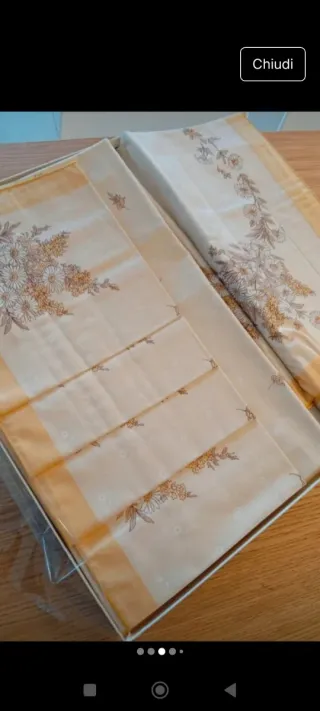 Tovaglia Vallesusa + 12 Tovaglioli