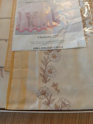 Tovaglia Vallesusa + 12 Tovaglioli