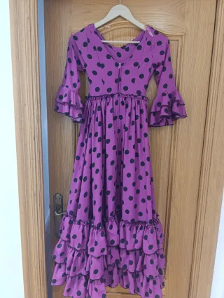 Traje de flamenca niña