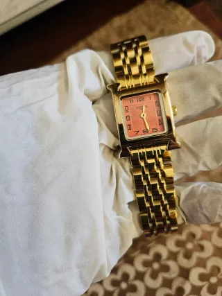 Orologio donna oro arancio