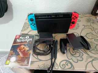 Nintendo Switch Azul/Rojo + Juego