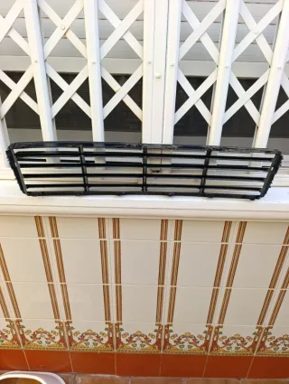 Rejilla Parachoques Delantero Negro