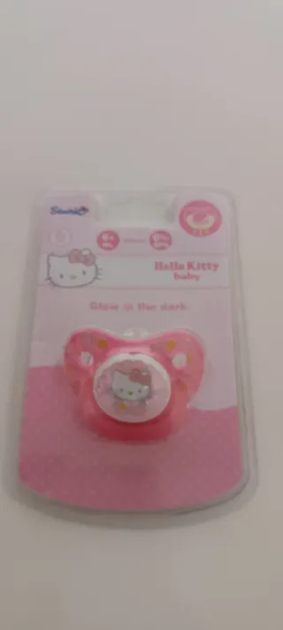 Pack Hello Kitty: Biberón y Chupetes