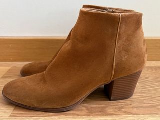 Botines Lefties Marrones Tacon