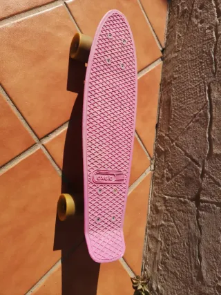 Monopatín Oxelo rosa