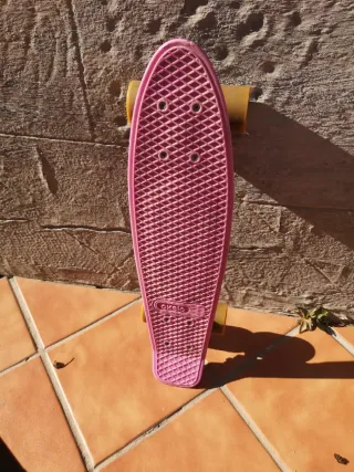 Monopatín Oxelo rosa