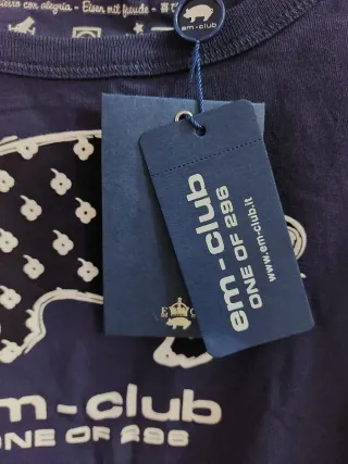 Canottiera donna Em Club blu taglia S