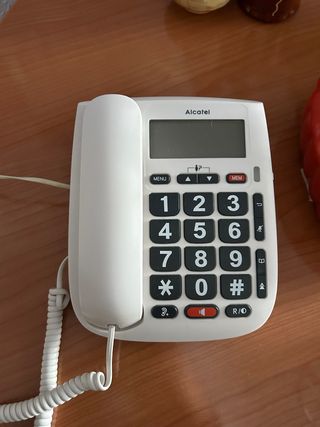 Teléfono Fijo Alcatel Blanco