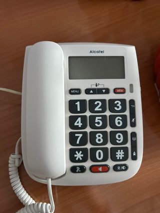 Teléfono Fijo Alcatel Blanco