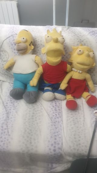 Peluches Los Simpson