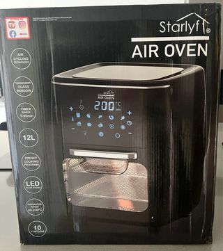 Freidora de aire sin aceite 12 l