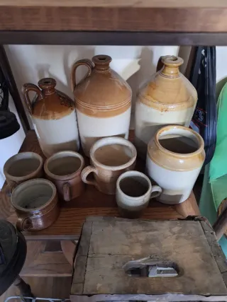 Vasija antigua de cerámica