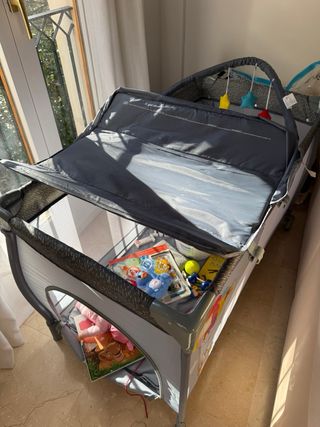 Cuna de viaje plegable