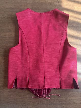 Justillo Fallera Niña Rojo Talla 8-10 años