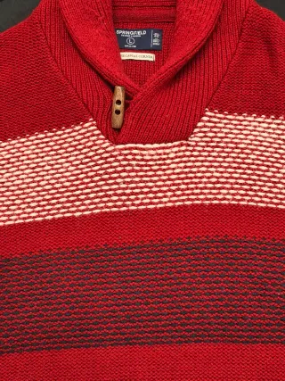 Jersey de punto hombre rojo Springfield