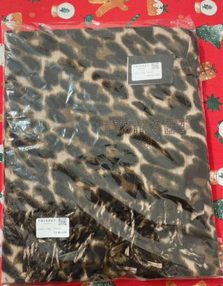 Twinset Sciarpa Maculata Beige/Marrone