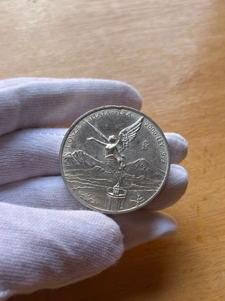 Onza Plata Pura Libertad Mexicana 2000 999