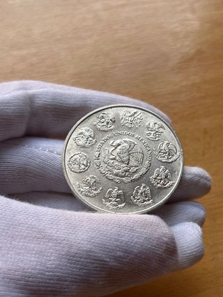 Onza Plata Pura Libertad Mexicana 2000 999