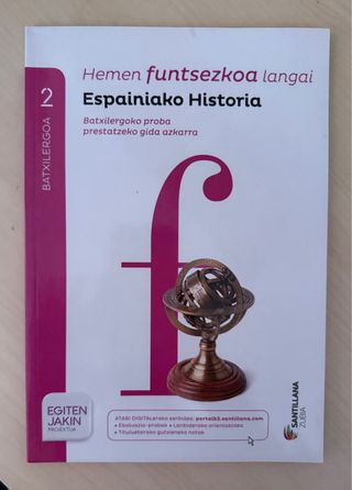 Libro "Hemen funtsezkoa langai EspainiakoHistoria"