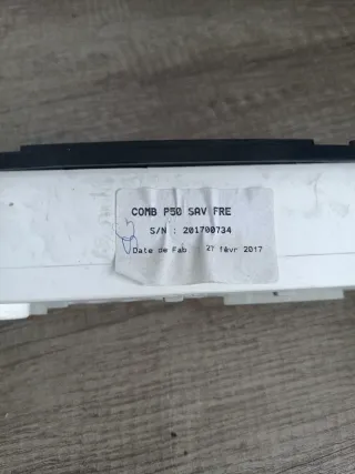 Cuadro electrónico microcar 2