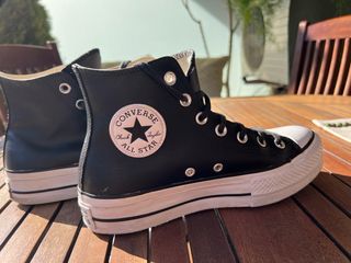 Converse All Star Piel Mujer Talla 38